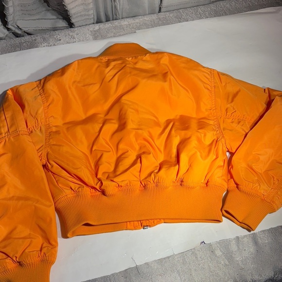 H&M Kids Orange Bomber Jacket – Size 10-11Y (EUR 146 / US 12) - Picture 3 of 9